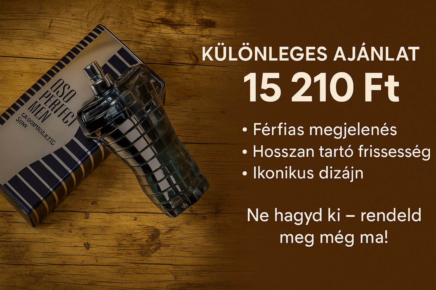 OSO Perfect Men – A férfiasság ikonikus illata